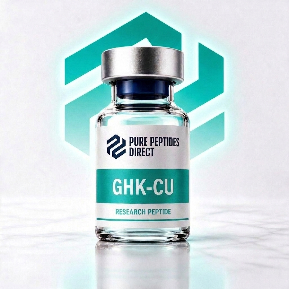 GHK-Cu 50mg research peptide vial