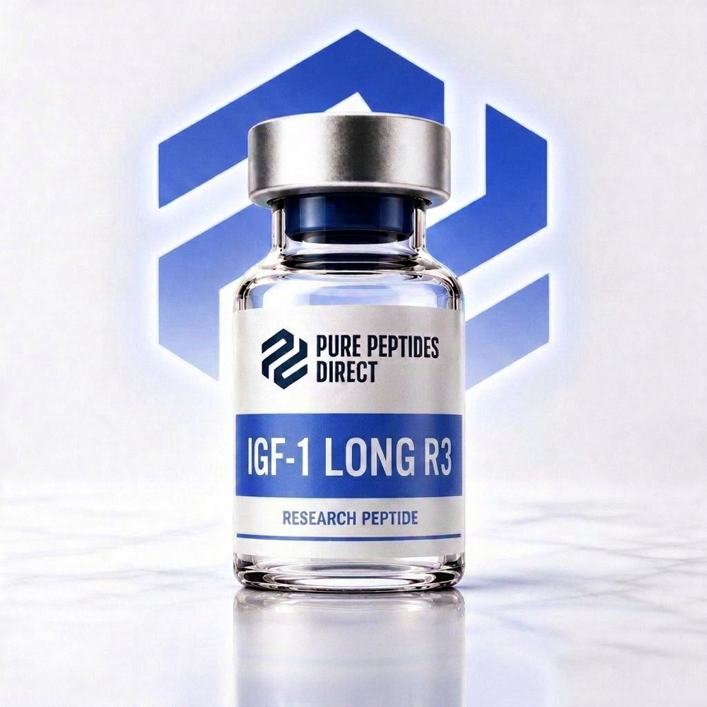 IGF-1 Long R3 100mcg research peptide vial